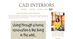 Desktop Screenshot of cadinteriorsblog.com