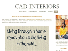 Tablet Screenshot of cadinteriorsblog.com